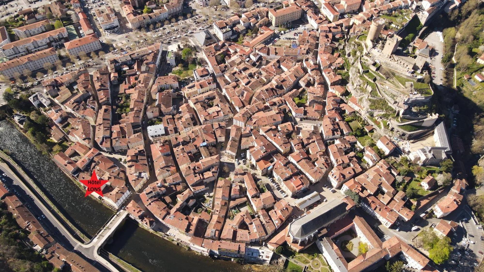 Hotel Le Lons Foix Exterior foto